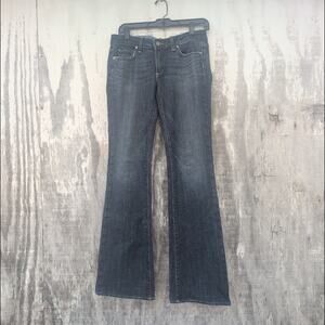Paige Denim Mid Rise Bootcut Dark Wash Hollywood Hills Jeans Women's 28